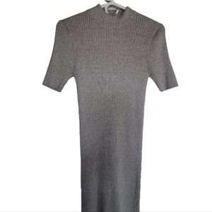 Turtleneck sweater dress